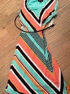 NWT Tahari Dress - Colorful with stripes